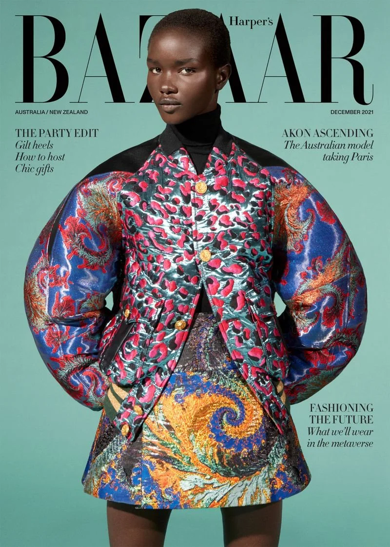 Akon Changkou Covers Harper's Bazaar Australia December — Anne of